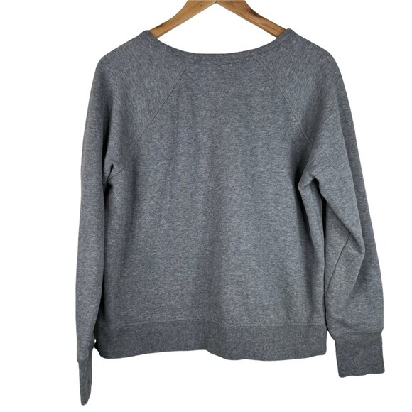 Tommy Hilfiger Sweatshirt  Sport Spellout Sweatshirt Crewneck Gray Size M - Picture 2 of 4